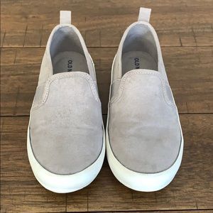 Old Navy Grey Slip-Ons